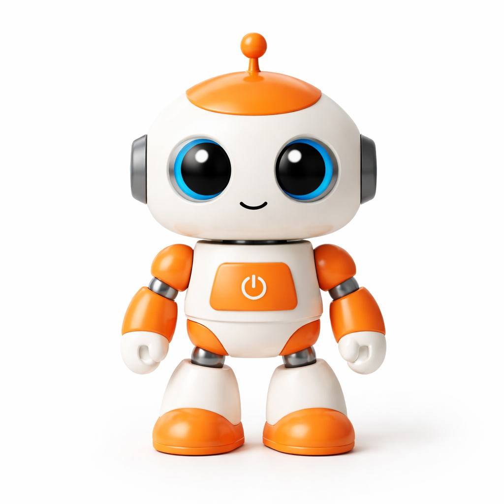 Toy robot source photo